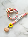 Personalised Dummy Chain - Sunflower