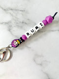 Personalised Huntrix K-Pop Demon Hunters Keyring