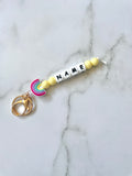 Personalised Rainbow Keyrings