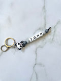 Personalised Panda Keyrings
