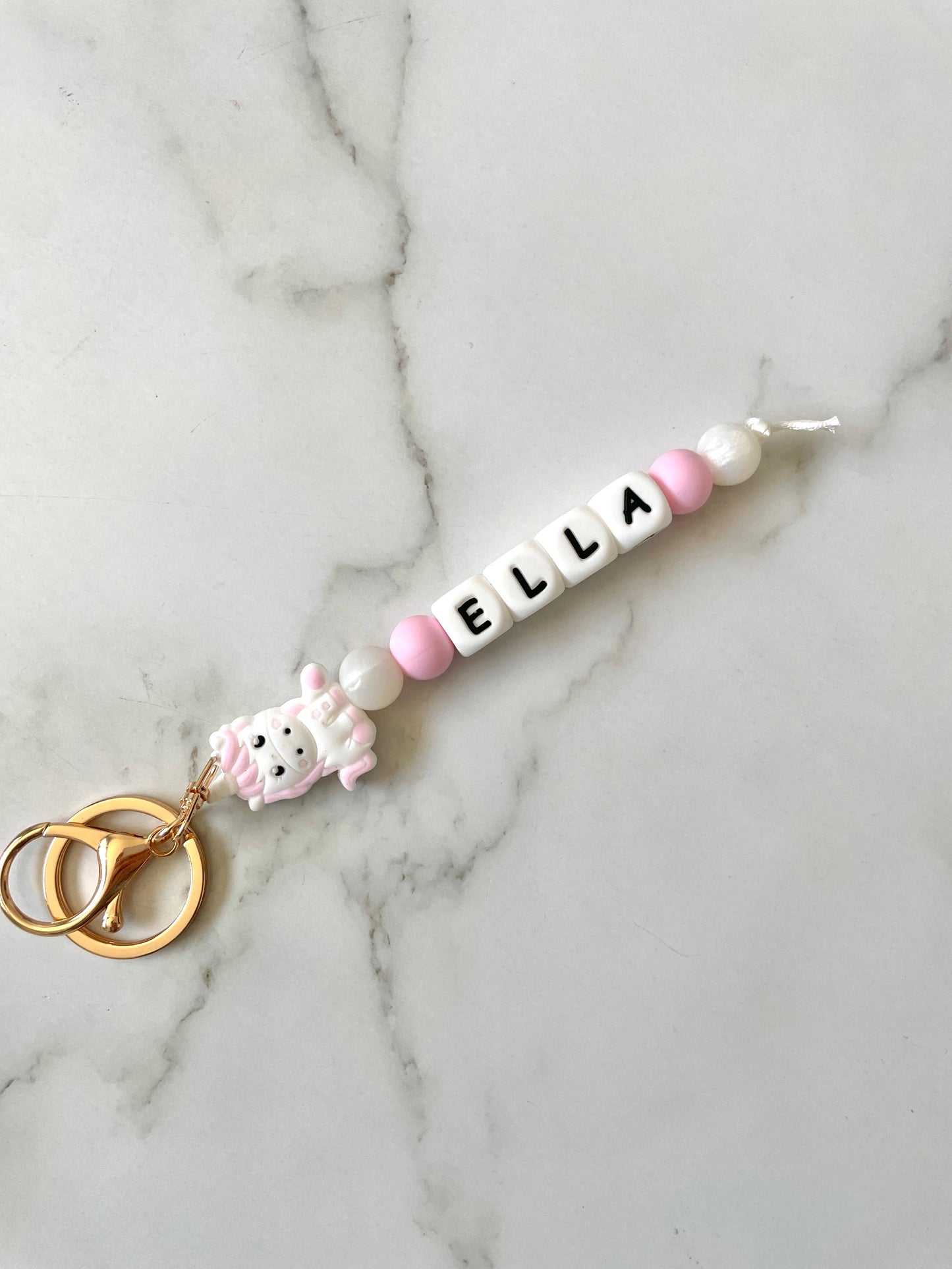 Personalised Unicorn Keyrings