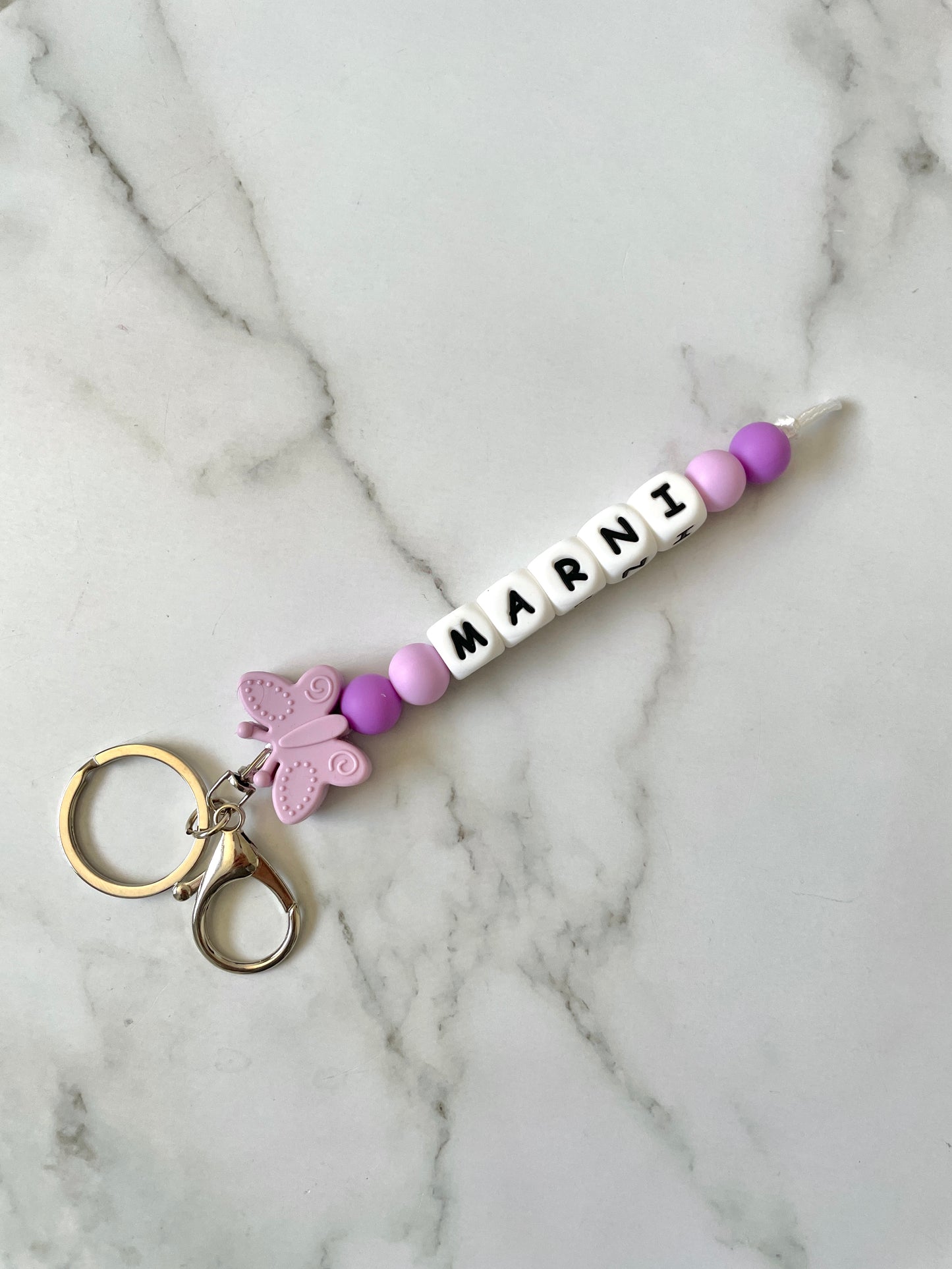 Personalised Butterfly Keyrings