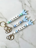 Personalised Crown Keyrings