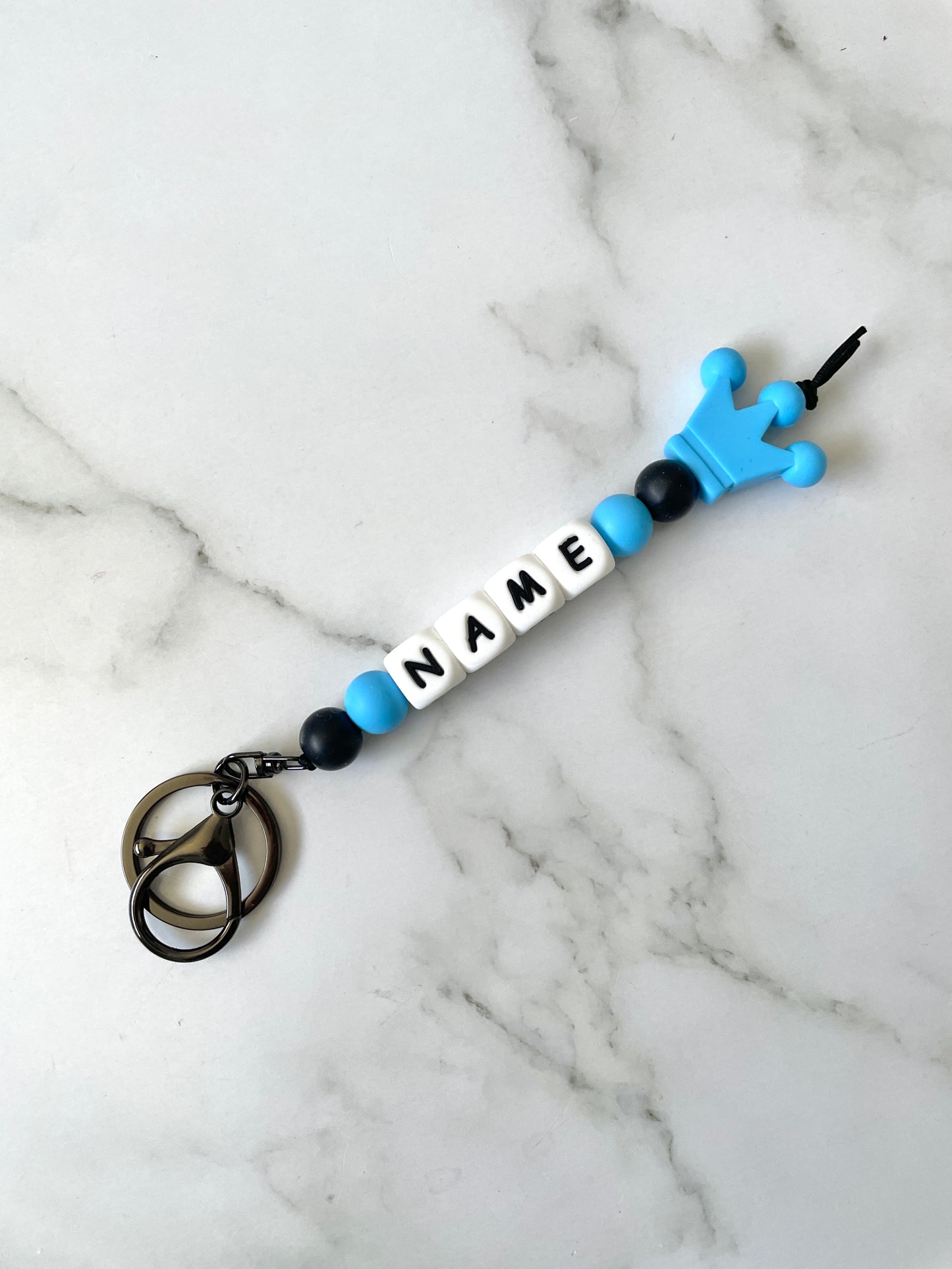 Personalised Crown Keyrings