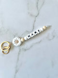 Personalised Daisy Keyring