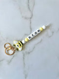 Personalised Bumble Bee Keyrings