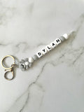 Personalised Teddy Keyrings