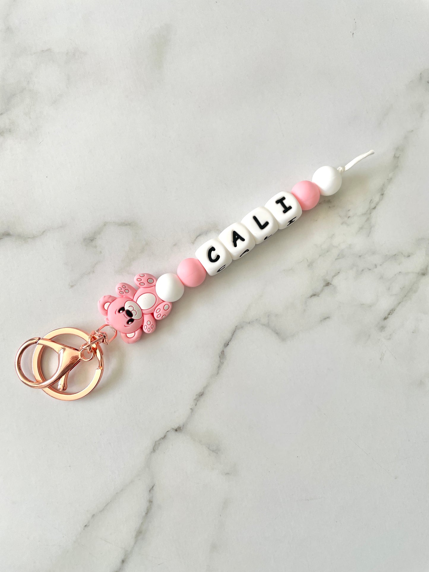 Personalised Teddy Keyrings
