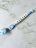 Personalised Dummy Chain - Teddy (Mixed)