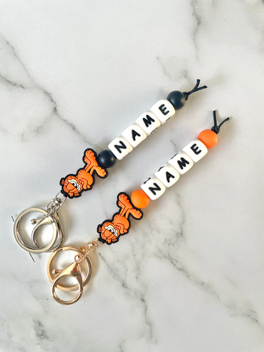 Personalised Garfield Keyring