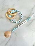 Personalised Dummy Chain - Choose Your Colour