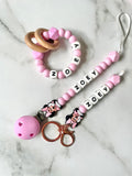 Personalised Dummy Chain - Limited Edition Girl Mouse