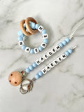 Personalised Dummy Chain - Choose Your Colour