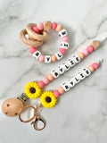 Personalised Dummy Chain - Sunflower