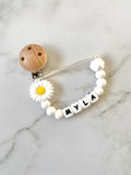 Personalised Dummy Chain - Single Colour Daisy