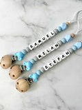 Personalised Dummy Chain - Boy Mouse Head