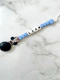 Personalised Dummy Chain - Limited Edition Boy Mouse