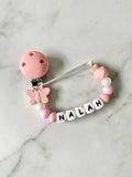 Personalised Dummy Chain - Butterfly