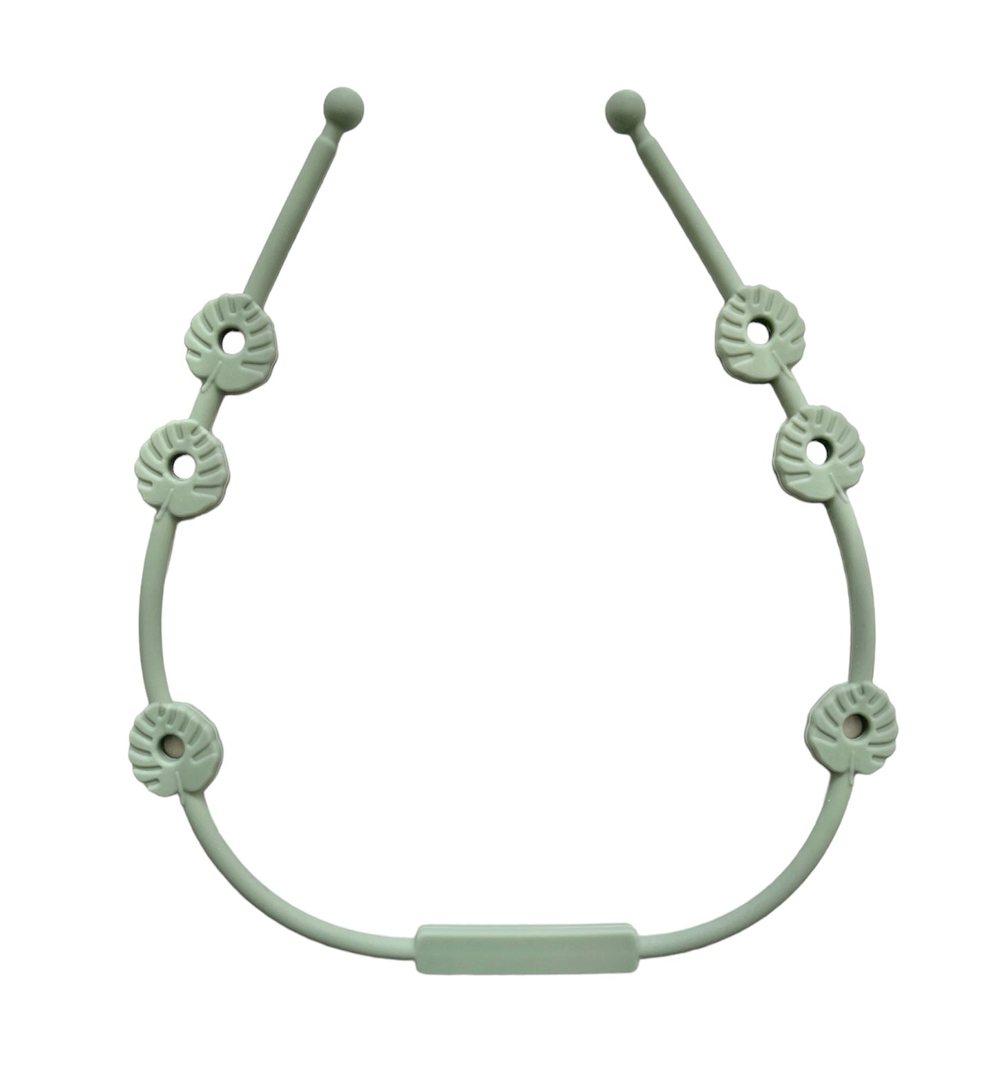 Silicone Toy/Cup Strap - Leaf