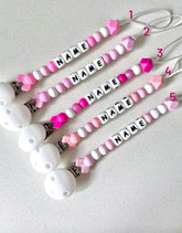 Personalised Dummy Chain - Girl Mouse Head