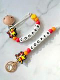 Personalised Dummy Chain - Limited Edition Poo & Tig