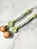 Personalised Dummy Chain - Single Colour Daisy