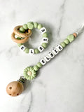 Personalised Dummy Chain - Single Colour Daisy
