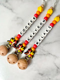 Personalised Dummy Chain - Limited Edition Poo & Tig