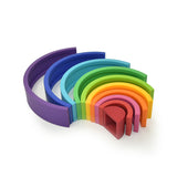 Silicone Rainbow Stacking Toy