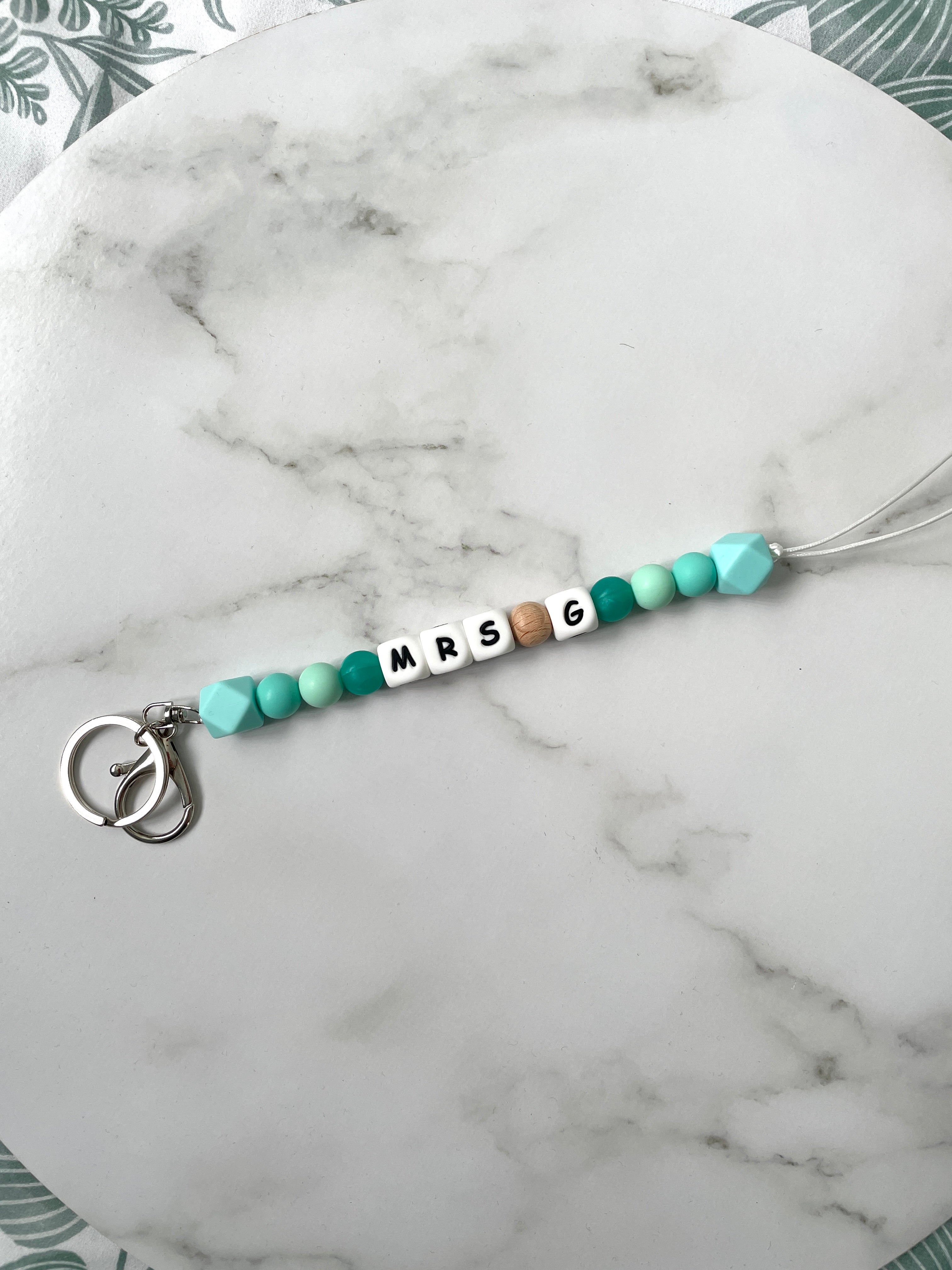 Silicone Bead Lanyard-beadsandbubs.com.au