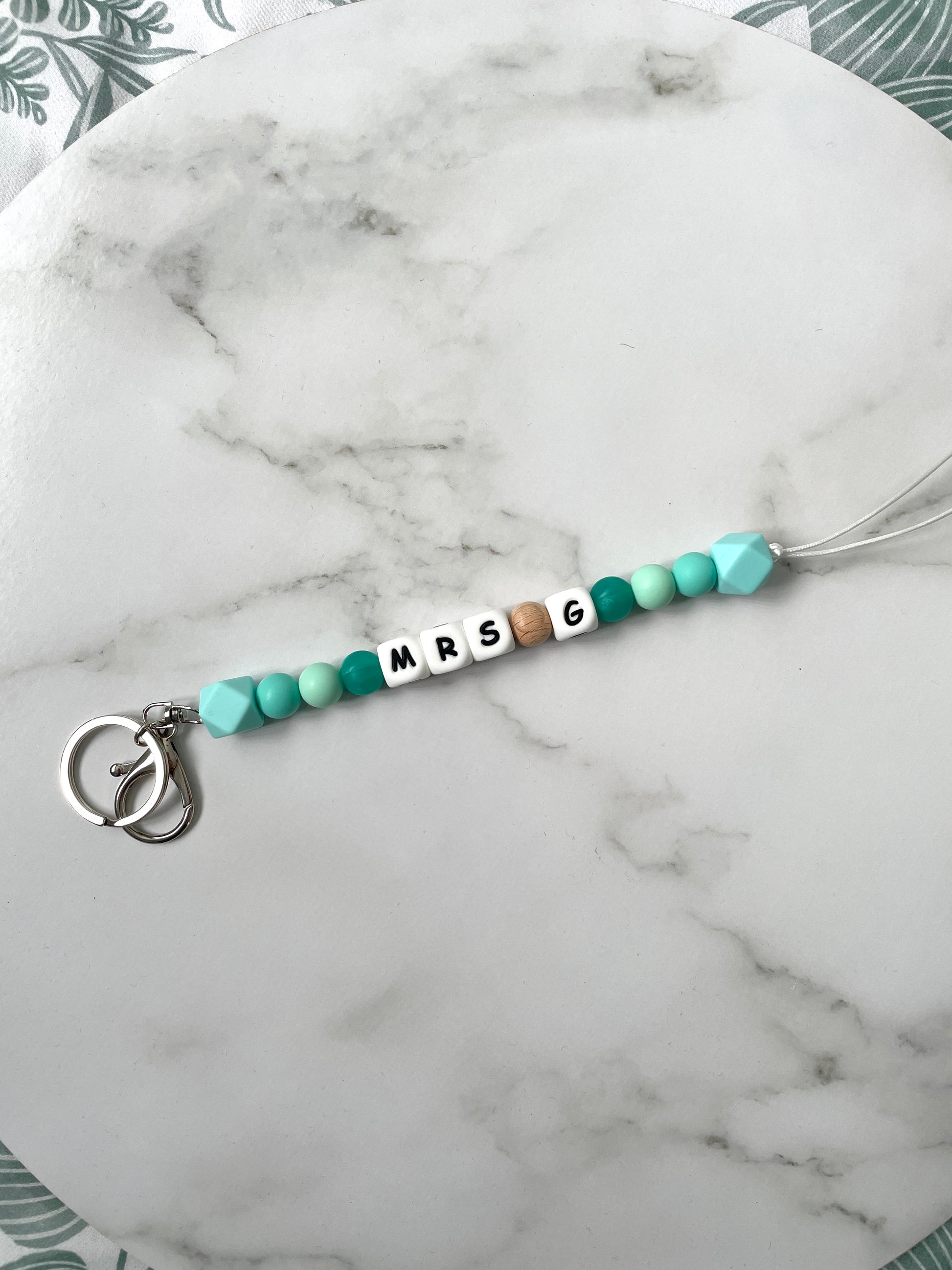 Silicone Bead Lanyard-beadsandbubs.com.au