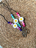 Cheerful Daisy-themed Lanyard-beadsandbubs.com.au