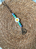 Cheerful Bright Daisy-themed Lanyard-beadsandbubs.com.au