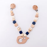 beaded pram garland navy