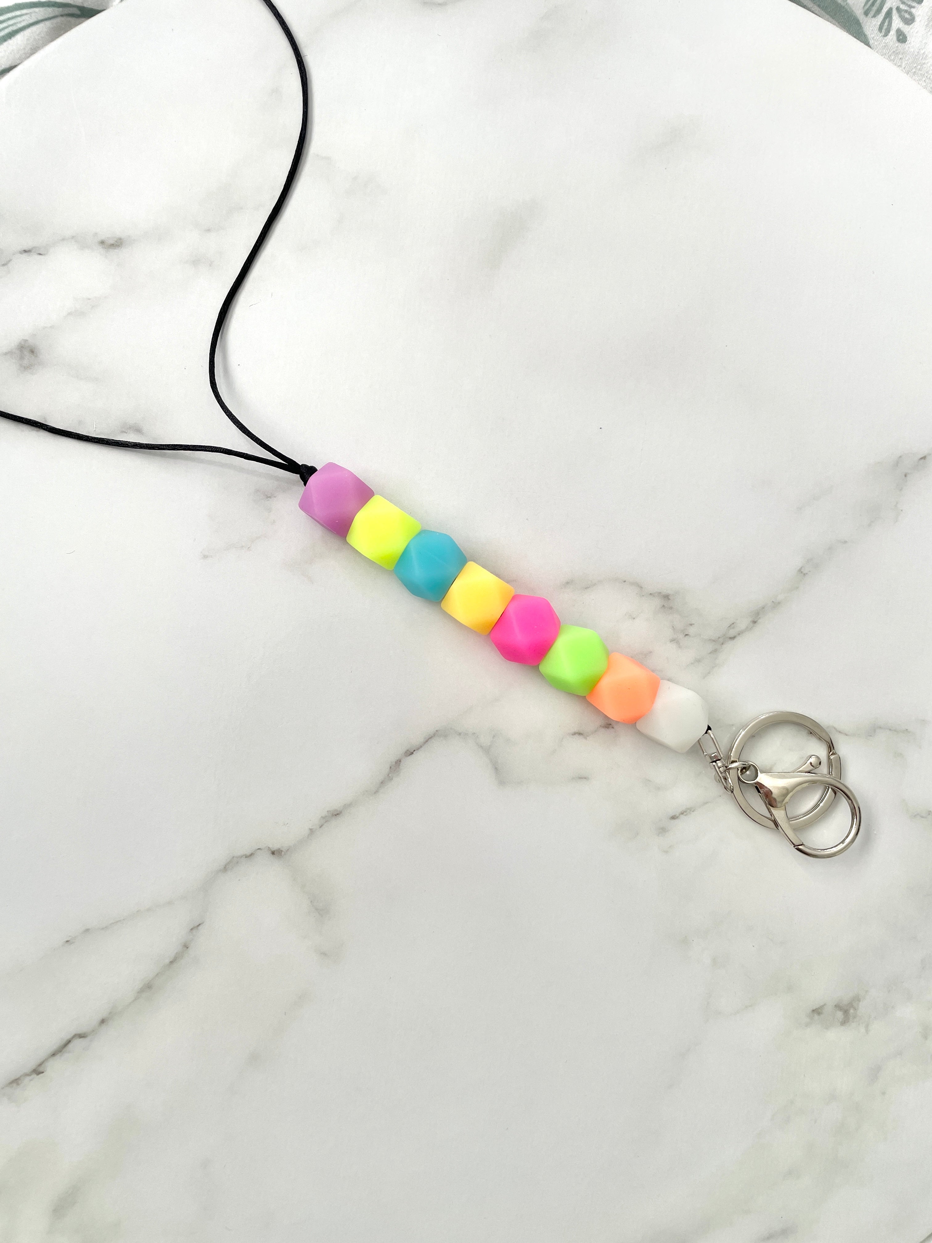 Unique Glow In The Dark Lanyard-beadsandbubs.com.au