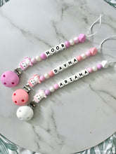 Personalised dummy chain, dummy clip, dummy holder, unicorn.