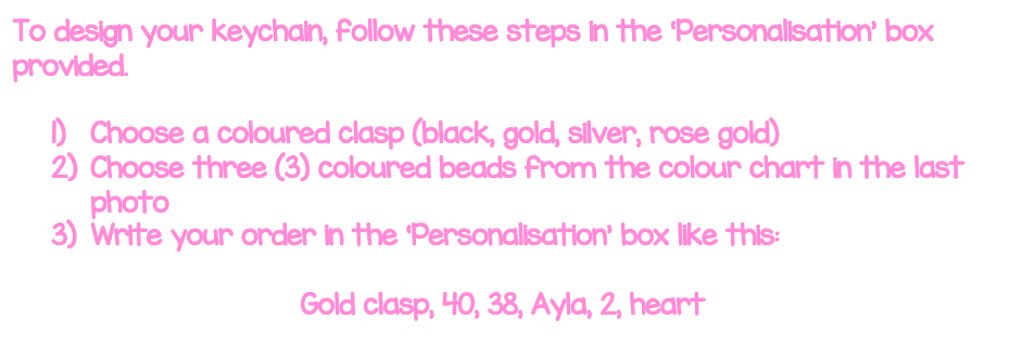 personalised heart keyring - design your own