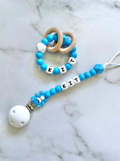 Personalised Dummy Chain - Teddy