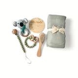 Newborn Baby Gift Hamper - Sage Green