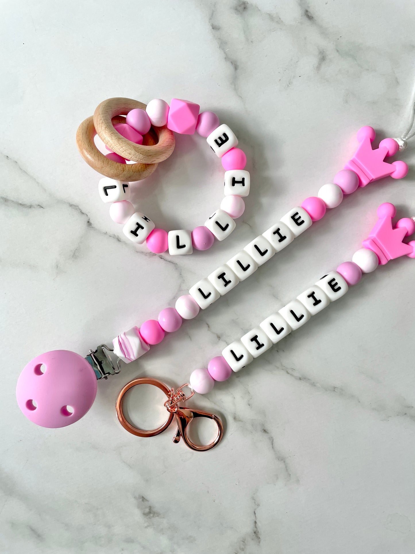 Personalised Dummy Chain - Princess