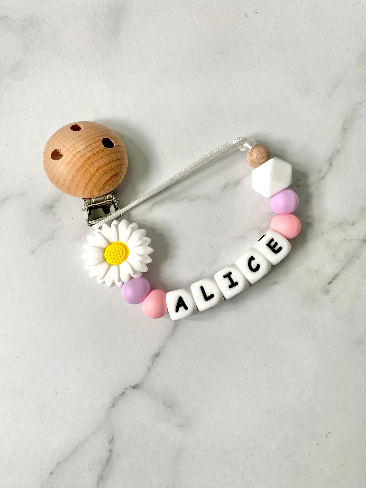 Personalised Dummy Chain - Daisy