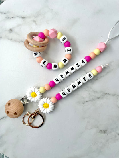 Personalised Dummy Chain - Daisy