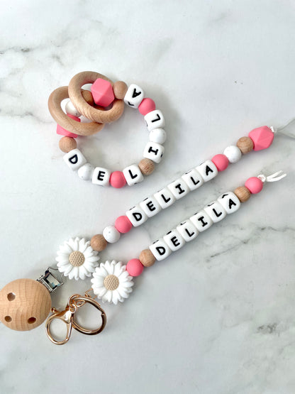 Personalised Dummy Chain - Daisy