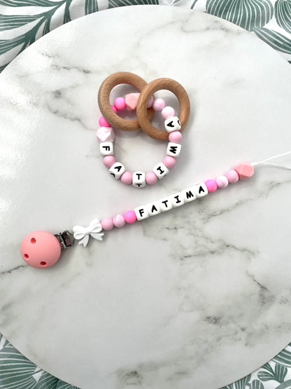 Personalised Dummy Chain - Bow