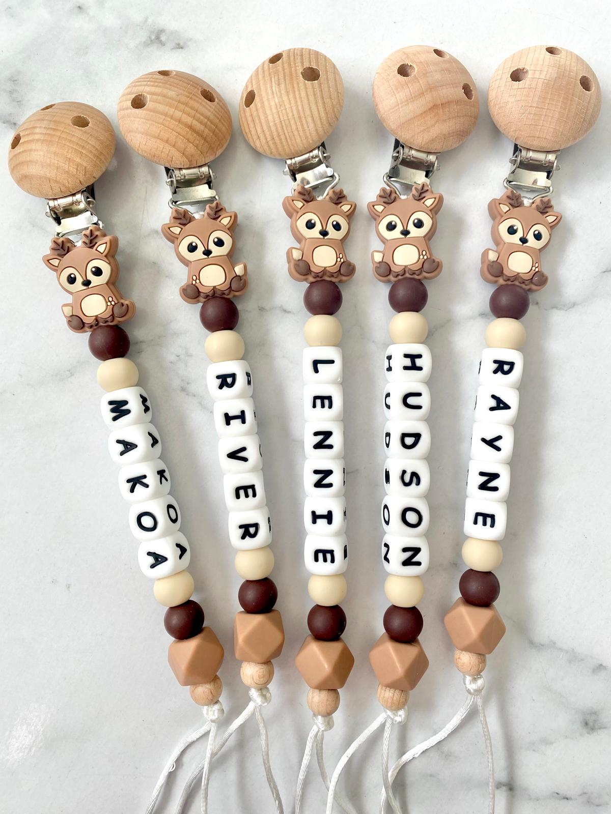 Personalised Dummy Chain - Deer
