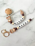 Personalised Dummy Chain - Deer