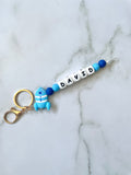 Personalised Rocket Keyring