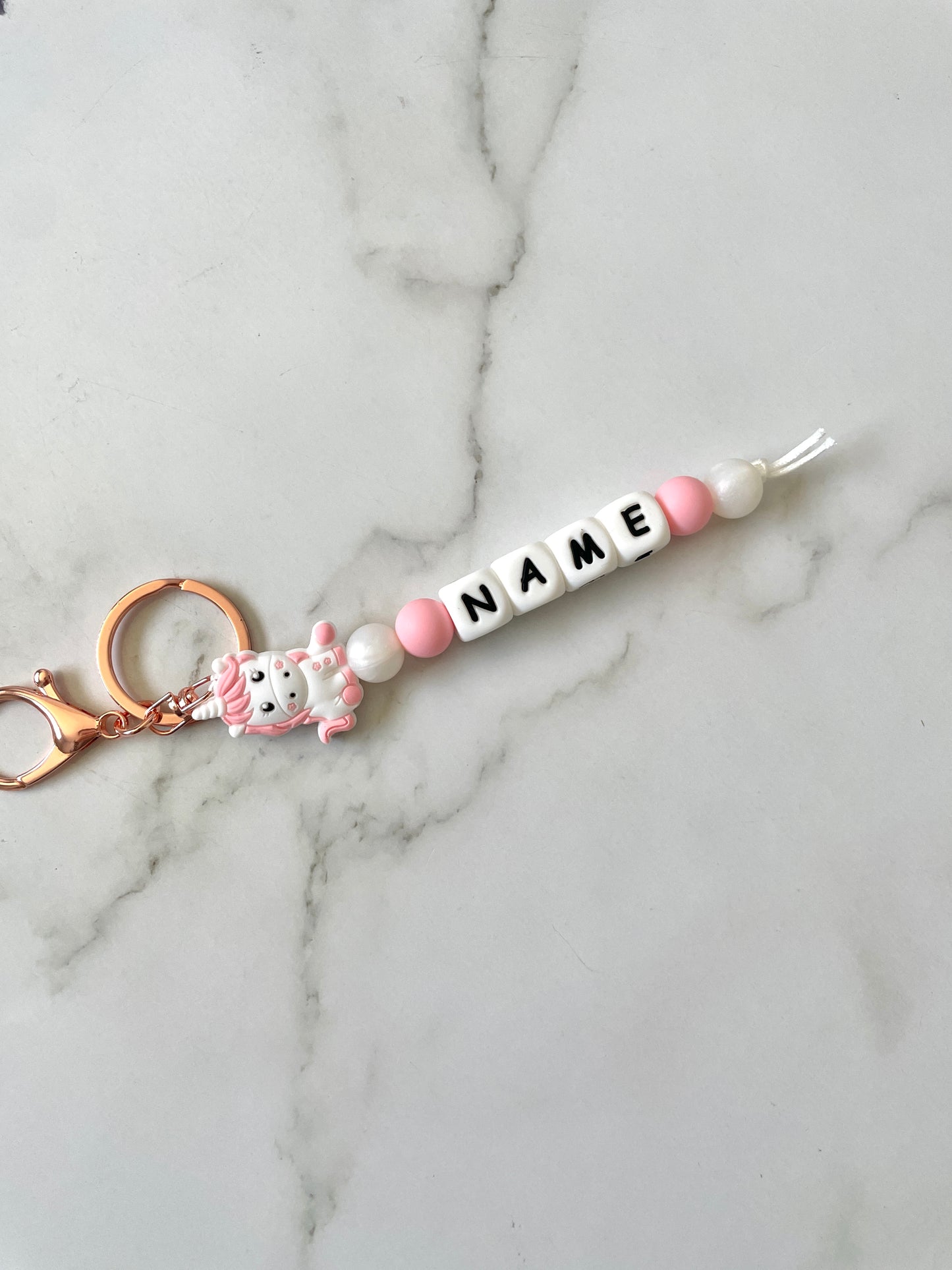 Personalised Unicorn Keyrings