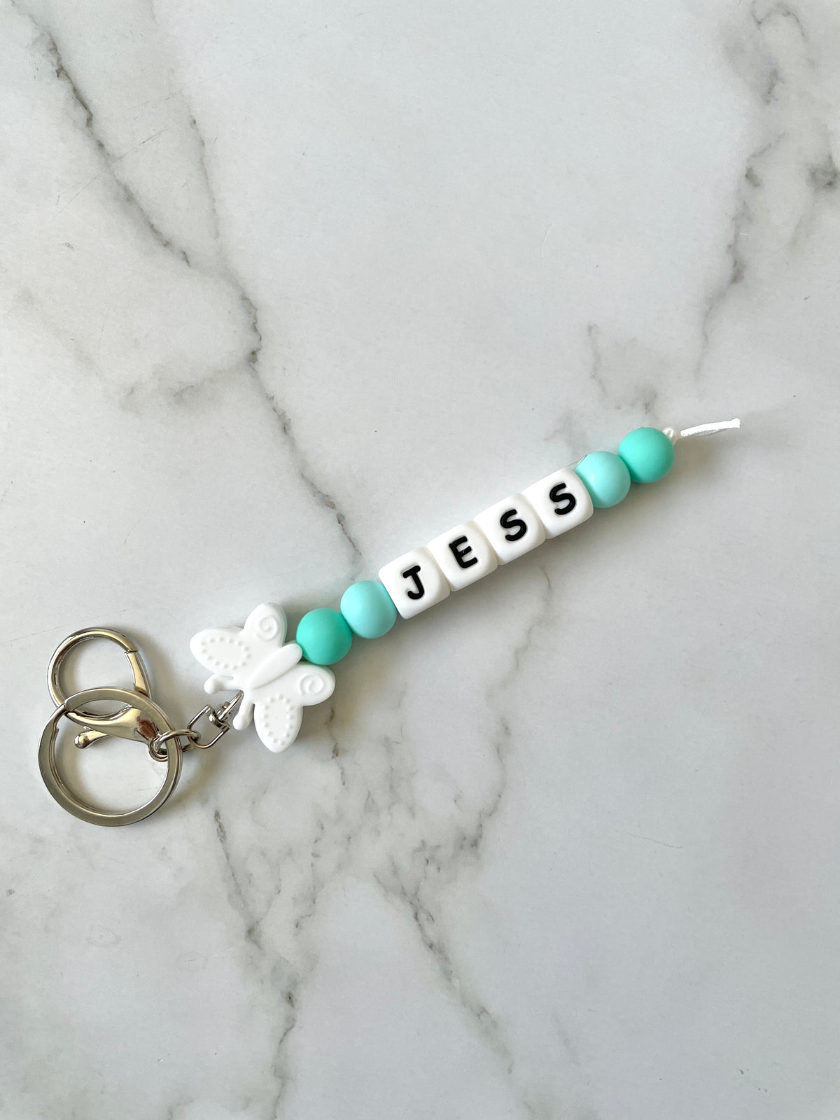 Personalised Butterfly Keyring