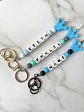 Personalised Crown Keyrings